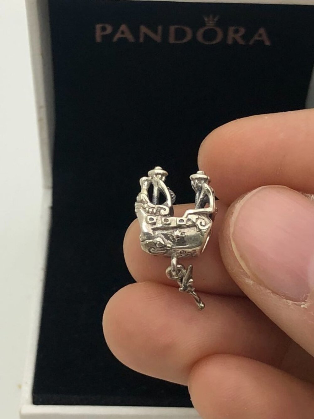 ✨🔥Pandora Disney Tinker Bell & Captain Hook’s Pirate Ship Charm